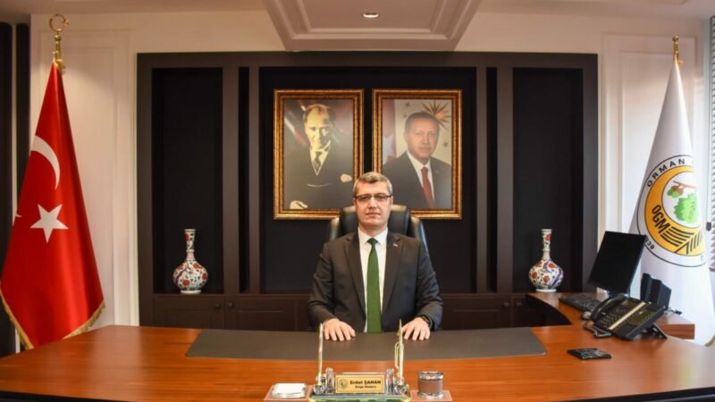 Bursa Orman Bölge Müdürlüğü'ne atanan Erdal Şahan görevine başladı.