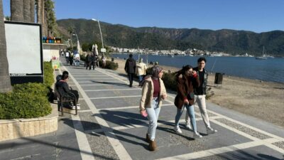 Bodrum ve Marmaris sahillerinde yoğunluk