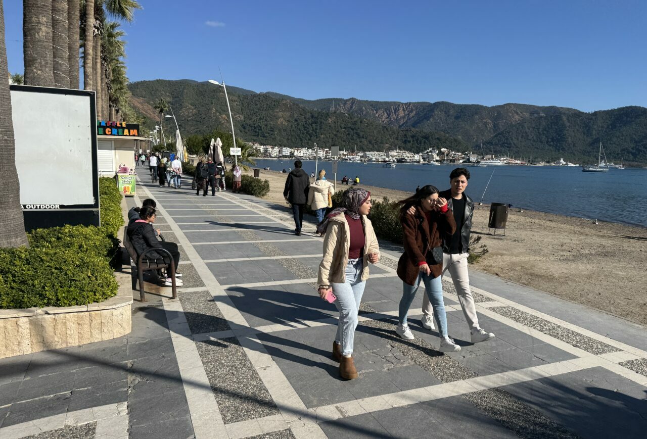 Bodrum ve Marmaris sahillerinde yoğunluk Bodrum ve Marmaris sahillerinde yoğunluk