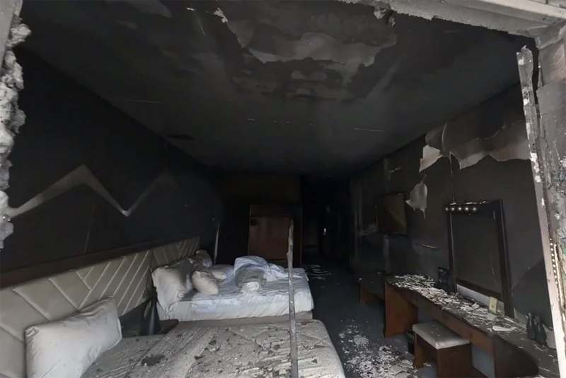 Faciada ihmaller zinciri: Odaların içi ilk kez görüntülendi