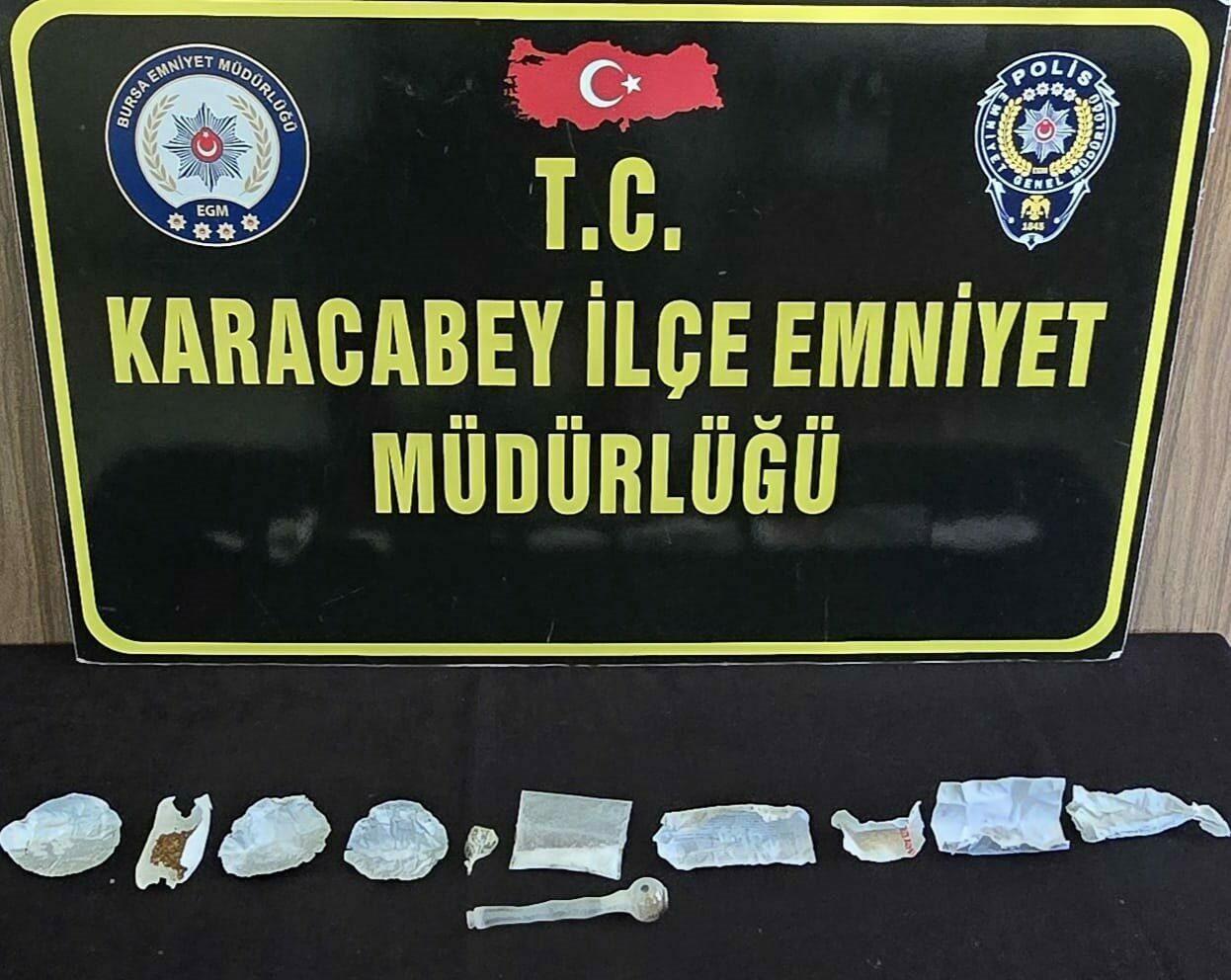 Bursa Karacabey’de uyuşturucu operasyonu