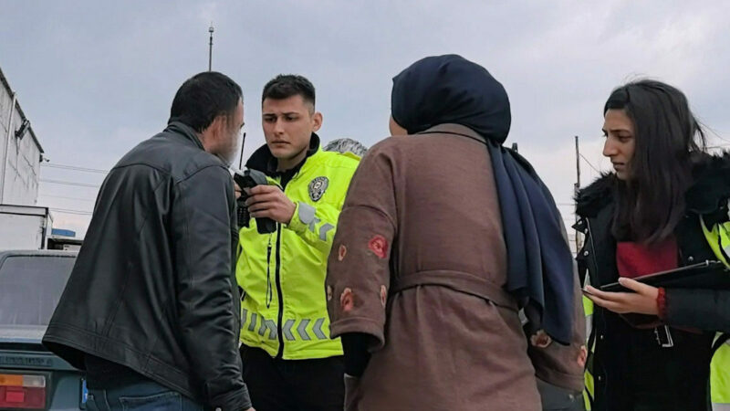 Bursa'nın İnegöl ilçesinde, otomobiline yakıt almak için akaryakıt istasyonuna giden