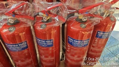 Bursa’da yangın tüpü fırsatçılarına geçit yok!
