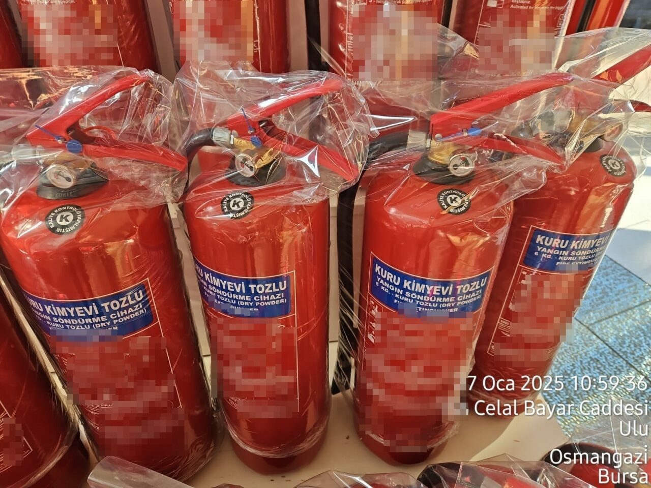 Bursa’da yangın tüpü fırsatçılarına geçit yok!