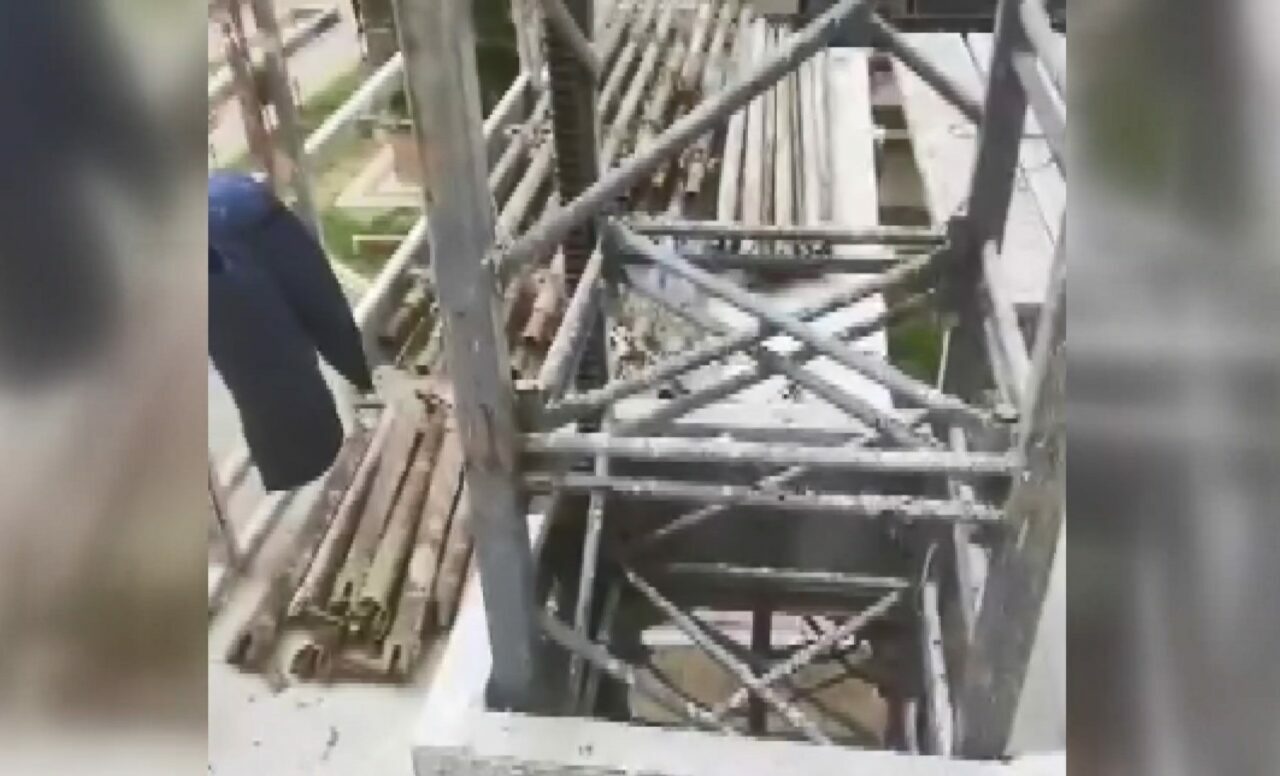 Bursa’da inşaatta feci olay