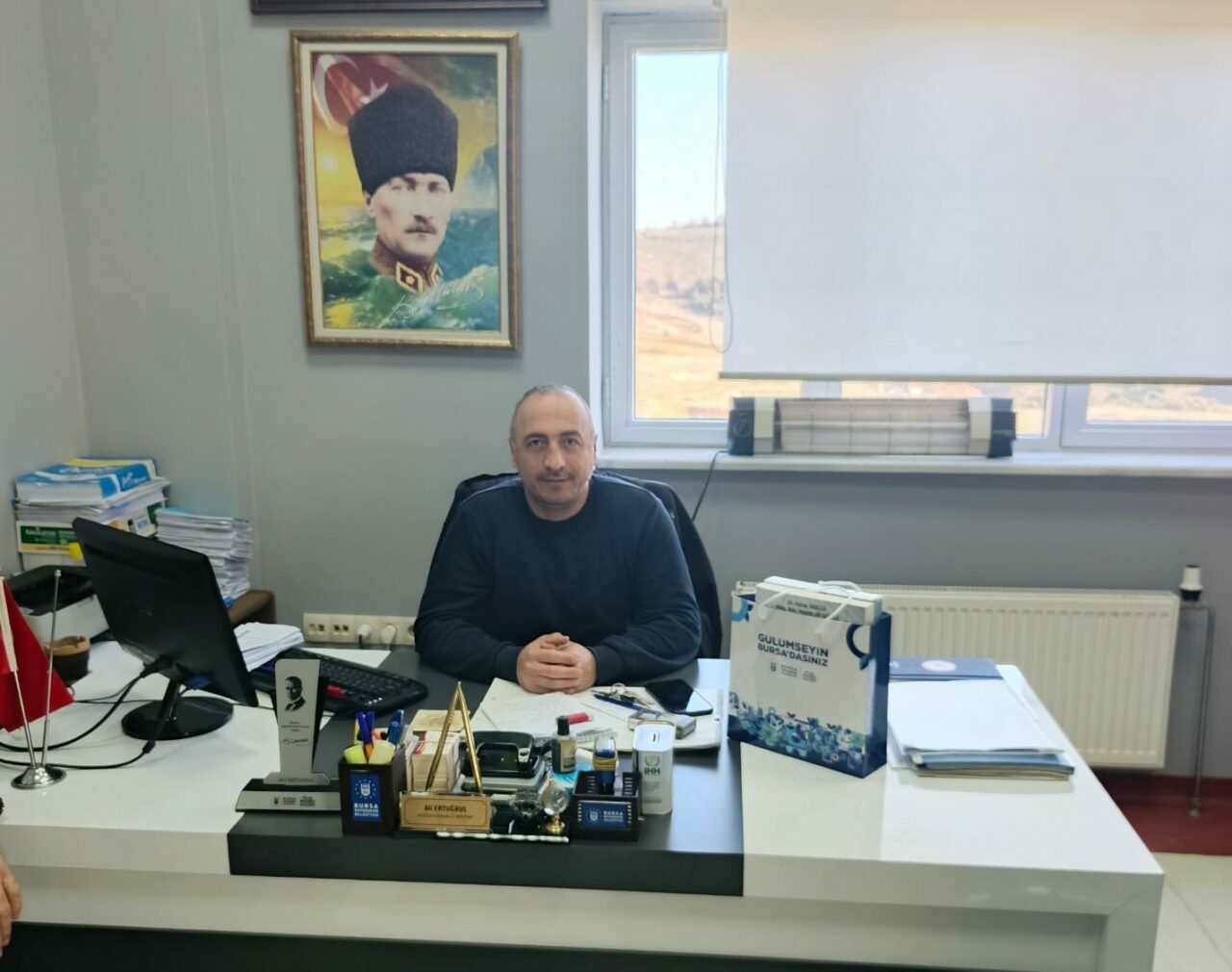 Bursa’da muhtarlara yeni yıl hediyesi