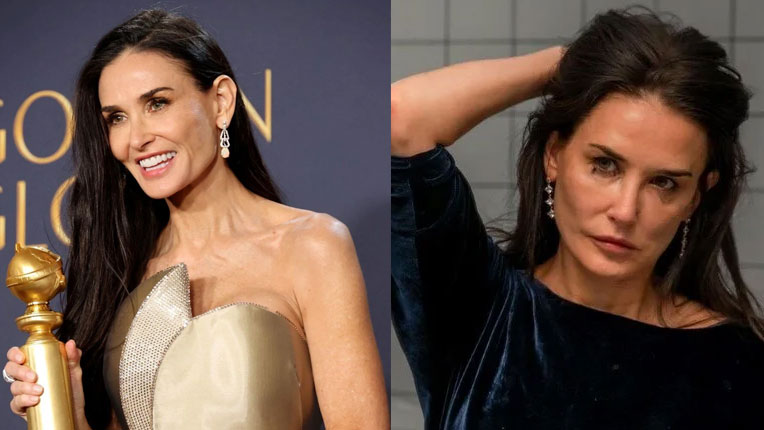 Usta oyuncu Demi Moore, başrolünde yer aldığı "The Substance" (Cevher)