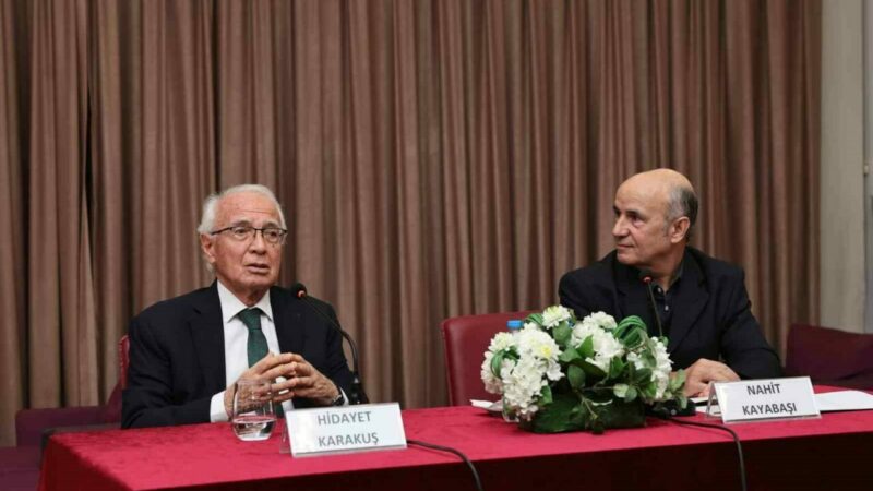 Nilüfer Belediyesi’nin Edebi Kazılar söyleşisine öğretmen, yazar ve şair Hidayet