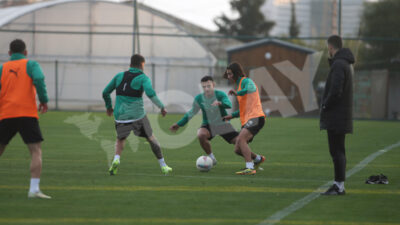 Bursaspor taktik çalıştı