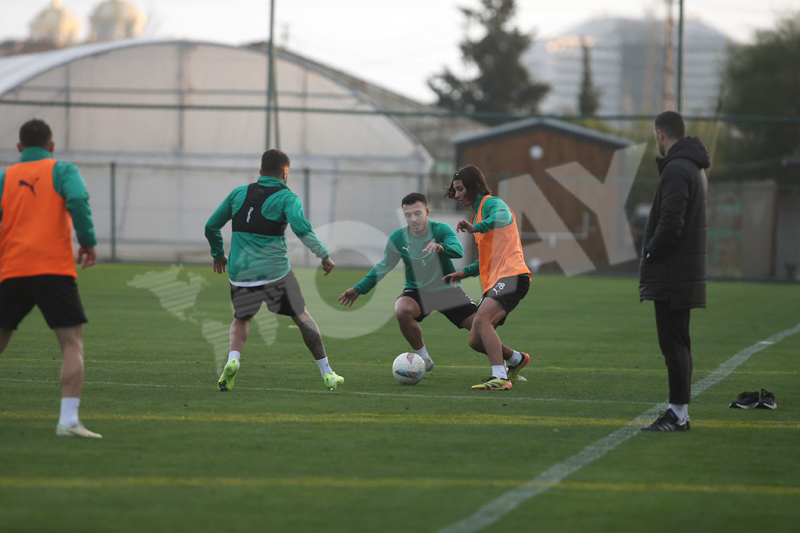 Bursaspor taktik çalıştı