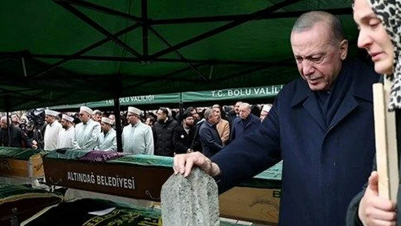 Kartalkaya’daki Grand Kartal Otel’de yaşanan yangın felaketinde yaşamını yitirenler bugün