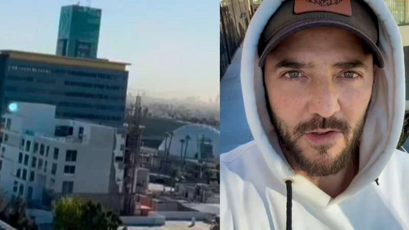 Gökhan Özen Los Angeles’tan paylaştı: Burada yangın yok Ünlü şarkıcı Gökhan Özen, Los Angeles'ta evinin balkonundan şehri göstererek