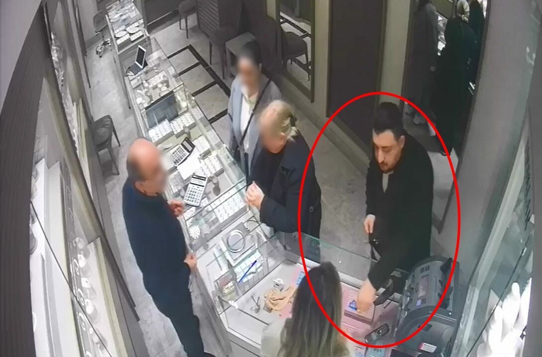 Görüntüler Bursa’dan… Kameradan tespit edildiler