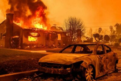 Los Angeles ateş çemberinde! Hollywood ünlülerinden tepki