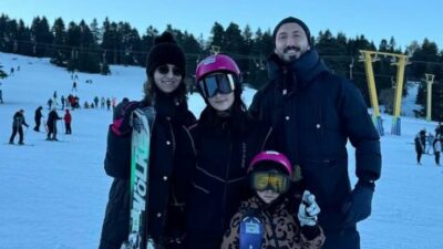 Bursaspor kaptanının Uludağ keyfi