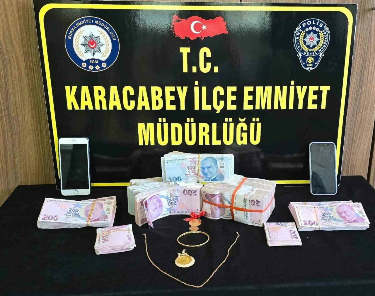 Bursa Karacabey’de 1 yılda 252 tutuklama!