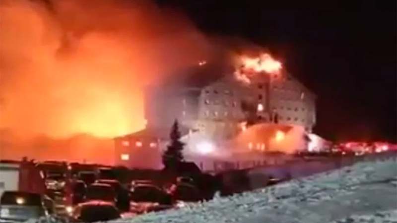 Kartalkaya’daki yangın faciası: Can pazarının ilk anları ortaya çıktı