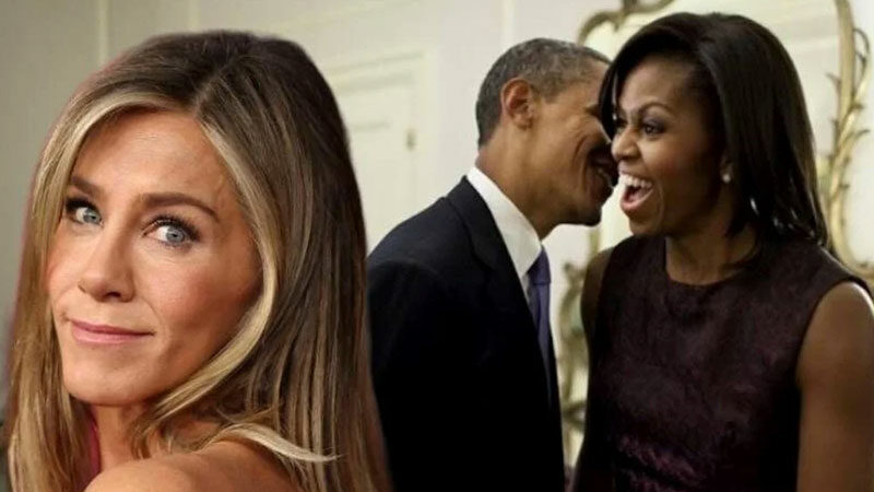 “Barack Obama ve Jennifer Aniston aşk yaşıyor” iddiası ABD’yi karıştırdı Eski başkan Barack Obama ve ünlü oyuncu Jennifer Aniston arasında