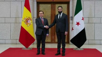 Ahmed Şara, İspanya Dışişleri Bakanı Albares ile görüştü