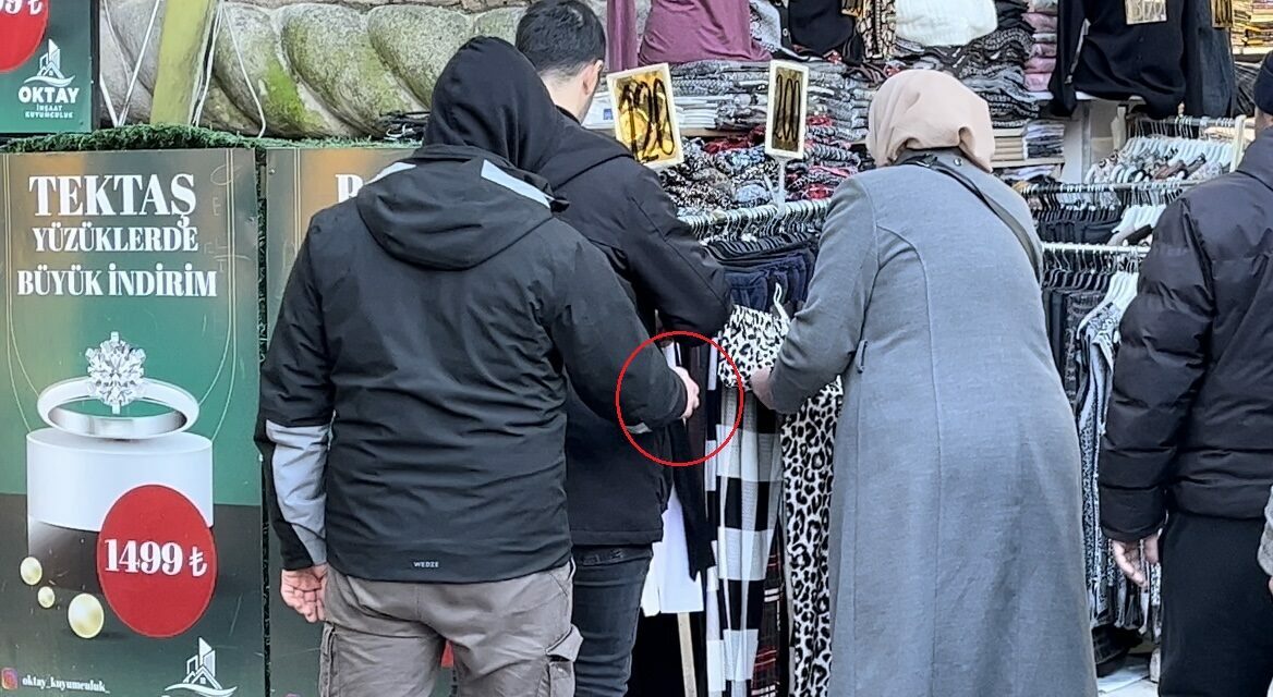 Bursa’da çarşı-pazar onlara emanet! Simitçi ve esnaf gibi davranıp…