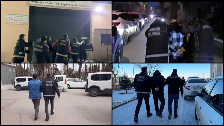 Bakan Yerlikaya açıkladı! 77 ilde 2 bin 795 şüpheli yakalandı