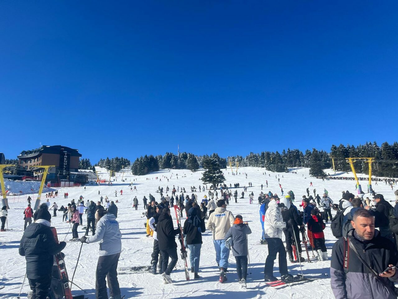 Uludağ’da sömestir yoğunluğu