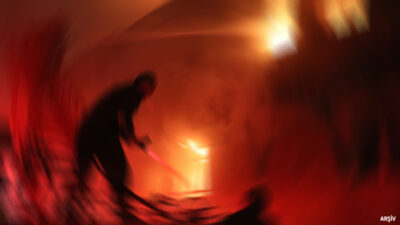 Bursa’da korkutan yangın