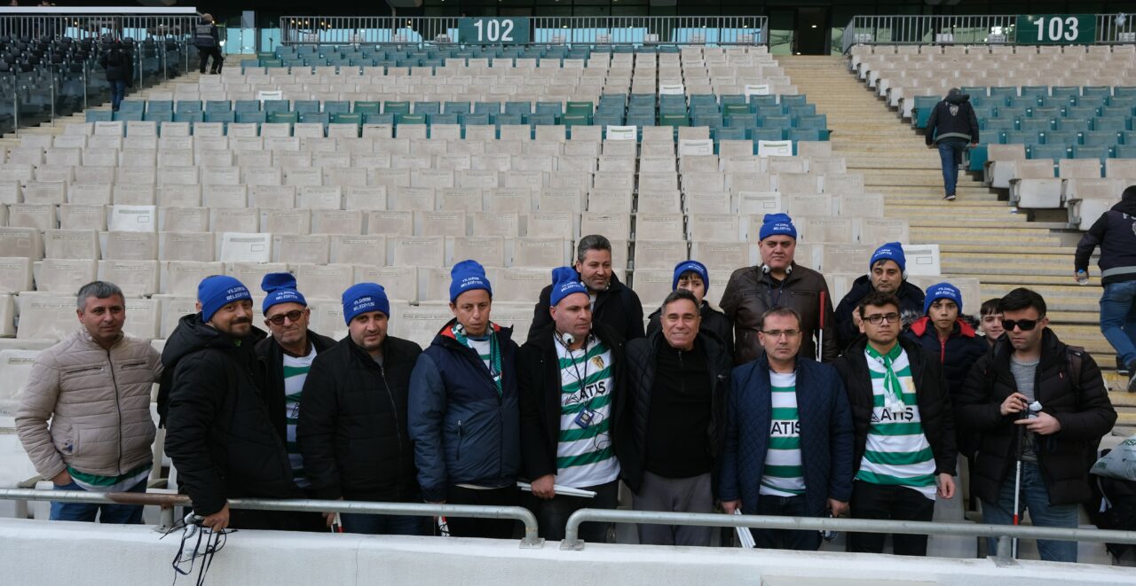 Yıldırım Belediyesi Bursaspor maçında bir hayali gerçekleştirdi