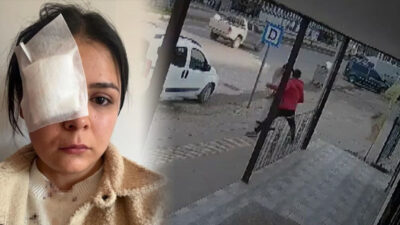 Yolda yürürken dehşeti yaşadı