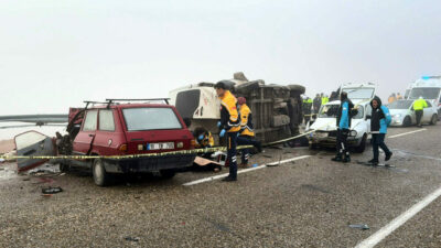 Zincirleme kaza: Çok sayıda ölü ve yaralı var