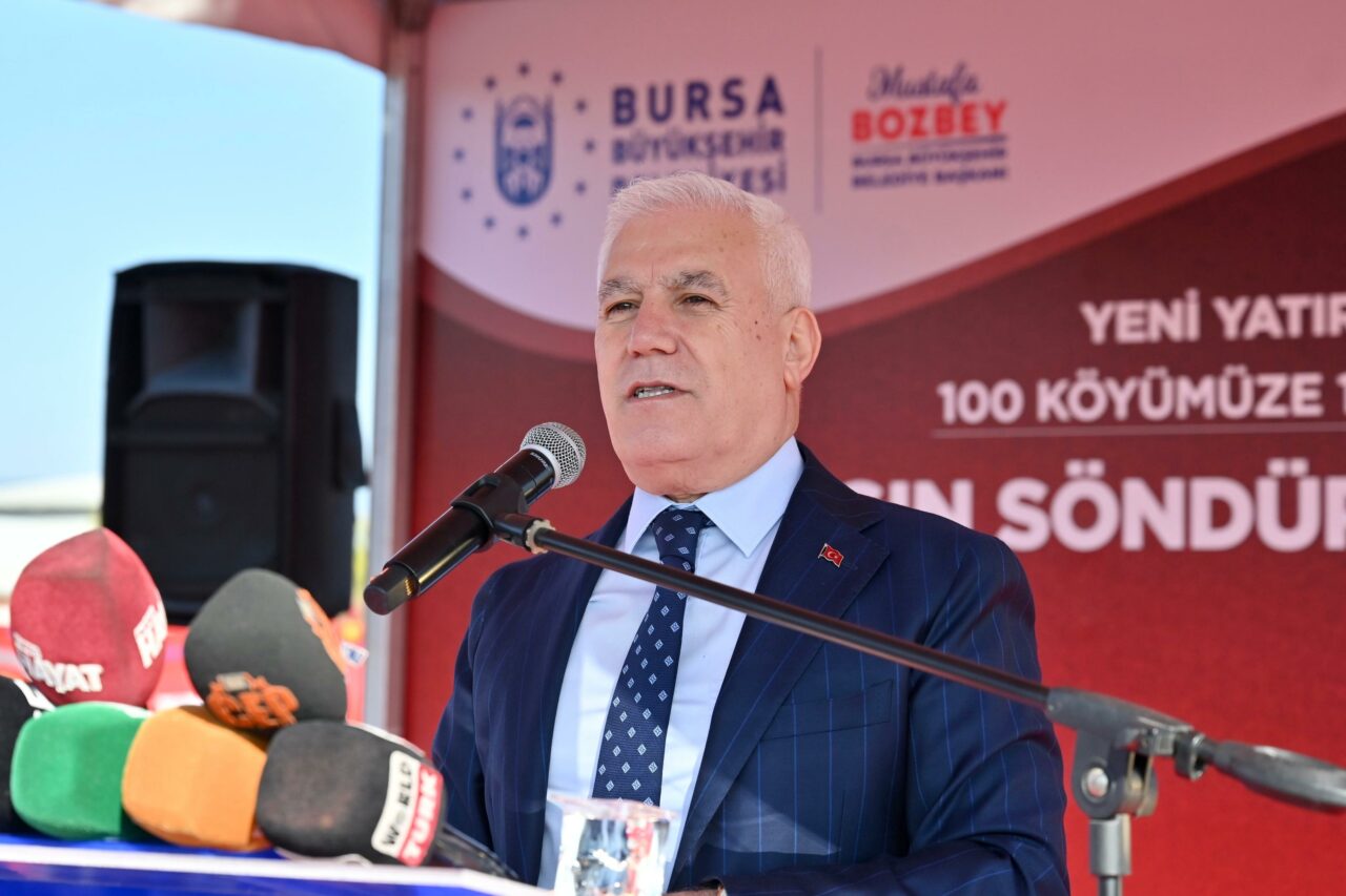 Bursa’da kırsal mahallelere yangın tankeri