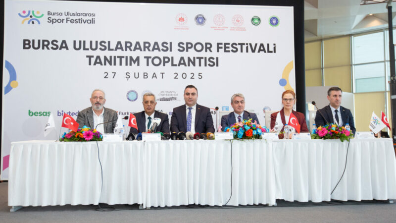Bursa’da bir ilk: Uluslararası yeni festival geliyor! Çin’den Finlandiya’ya pek çok kişi… Bursa’nın spor kenti olması hedefiyle çalışmalarını hız kesmeden sürdüren Büyükşehir