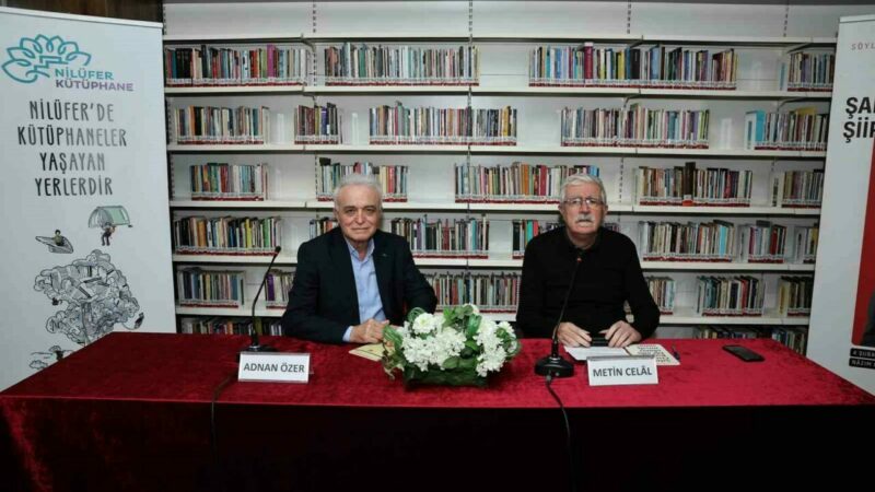 Nilüfer Belediyesi’nin edebiyat dünyasının önemli isimlerini ağırladığı "Şairin Şiir Evreni"