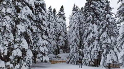 Uludağ’da kar kalınlığı 1 metreyi buldu