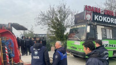 Bursa’da ‘lokanta minibüslere’ operasyon