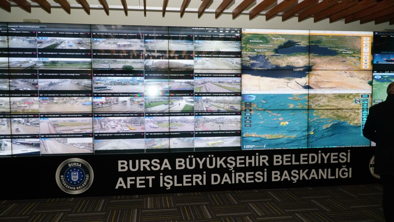 Bursa’da Afet Koordinasyon Merkezi açıldı