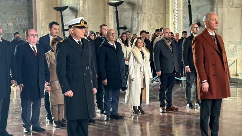 Bursa Artvin Vakfı’ndan Anıtkabir ziyareti