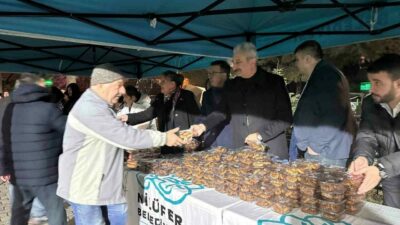 Bursa Nilüfer’de kandil bereketi