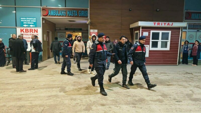 Bursa'nın İnegöl ilçesinde, yasa dışı yollarla yurda girdiği belirlenen 7