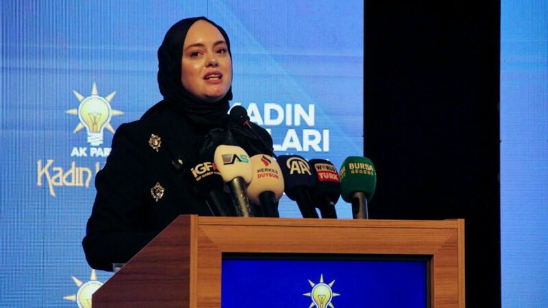 Bursa'da, AK Parti Kadın Kolları 7. Olağan Kongresi gerçekleştirildi. Merinos