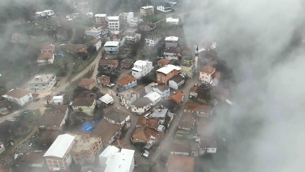 Bursa’da bulutlar arasındaki masalsı köy!