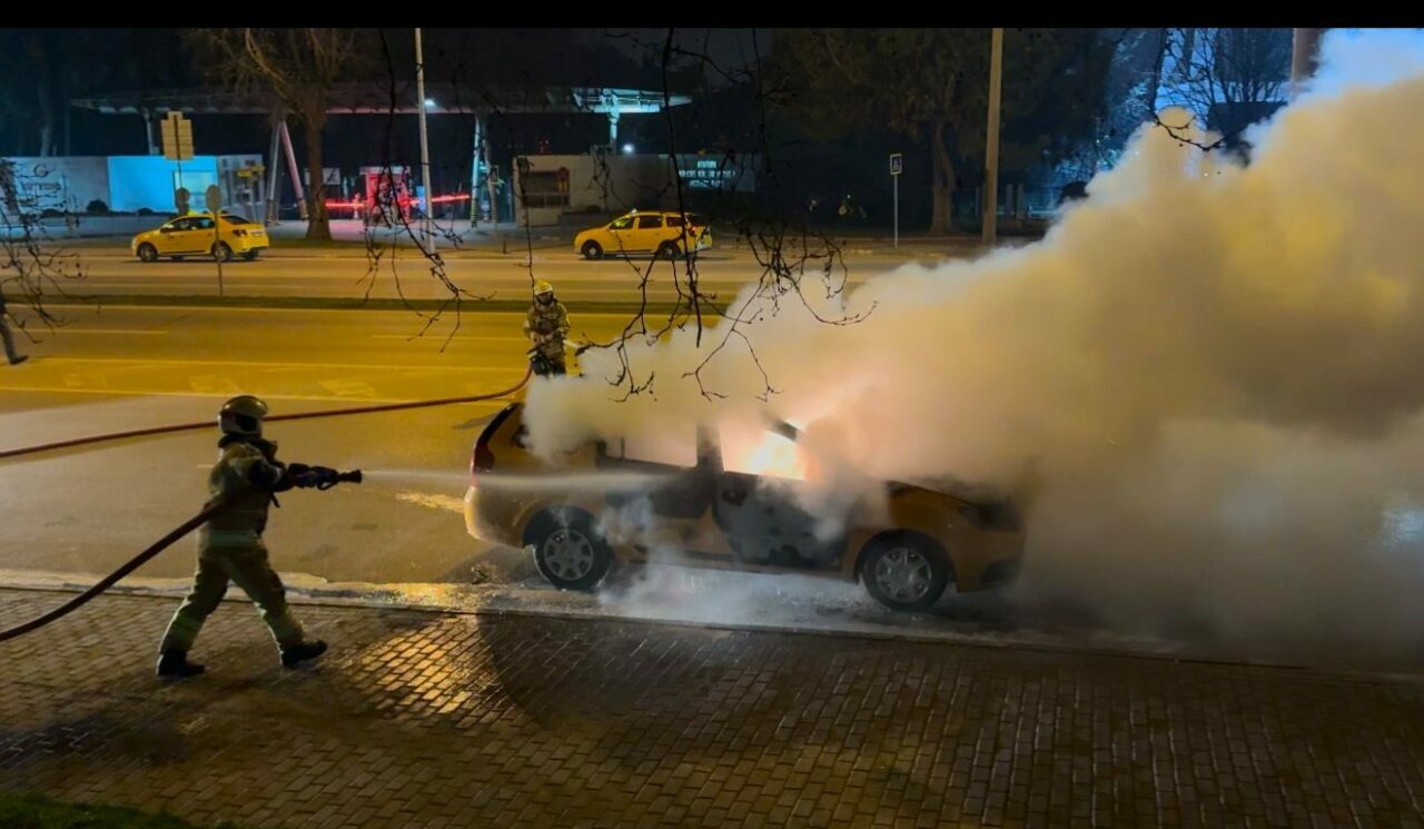 Bursa’da korku dolu anlar! Alev alev yandı