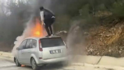 Bursa’da korku dolu anlar