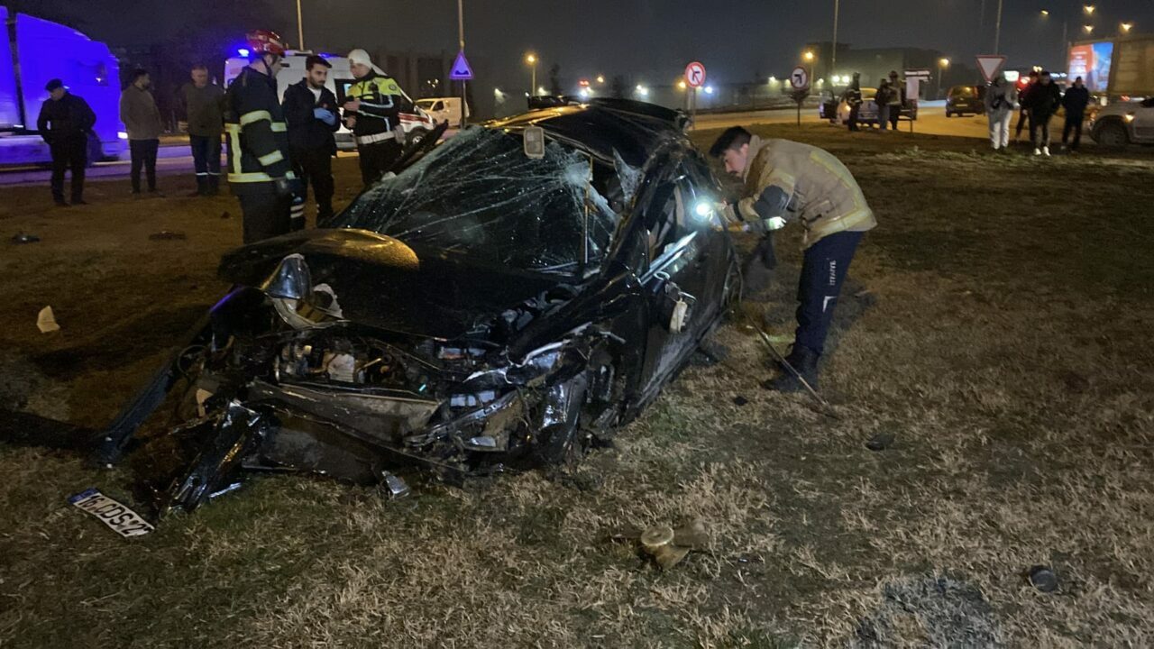Bursa’da korkunç kaza