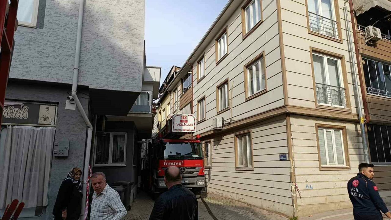 Bursa’da korkutan yangın