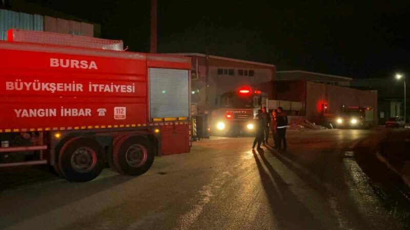 Bursa’nın İnegöl ilçesinde faaliyet gösteren bir tekstil fabrikasında 15 gün