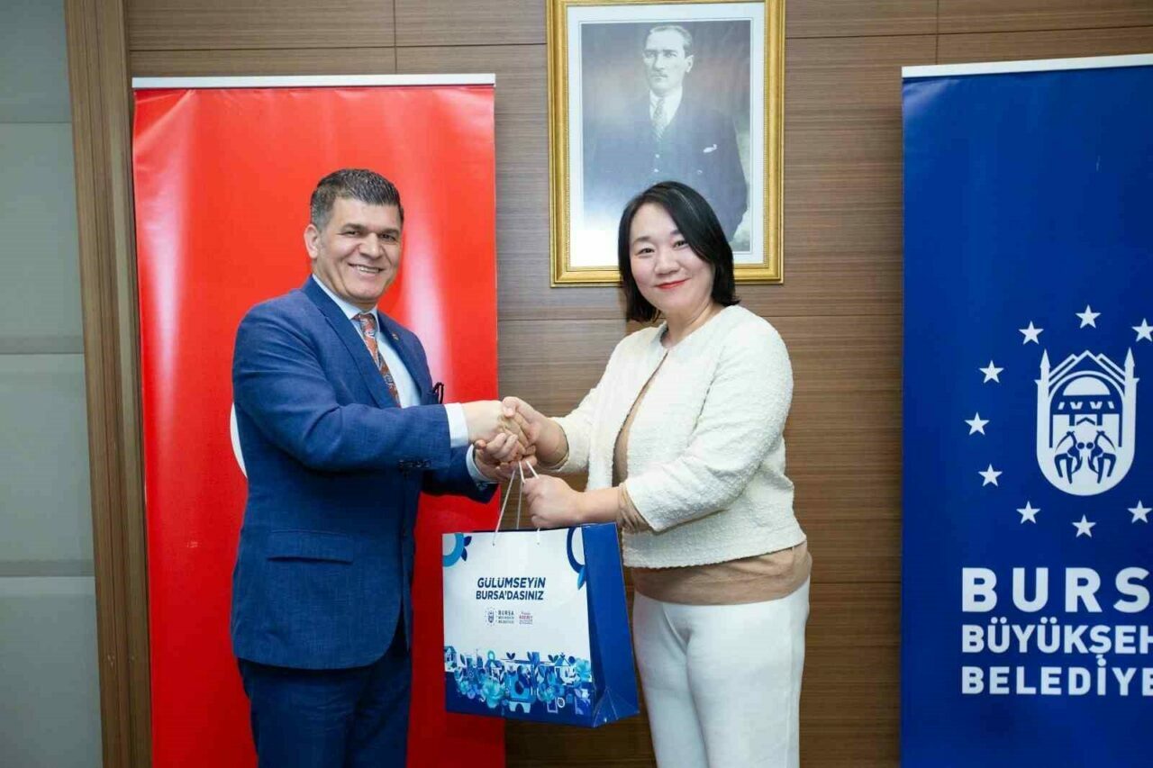 Çinli genç girişimcilerden Bursa Büyükşehir’e ziyaret