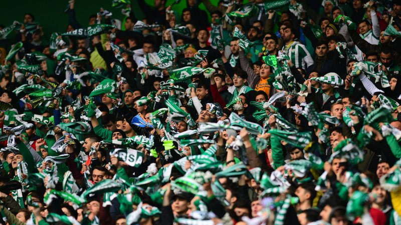 Bursaspor Matlı Stadı yine bildiğiniz gibi! İşte taraftar sayısı