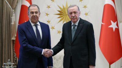 Cumhurbaşkanı Erdoğan, Lavrov’u kabul etti