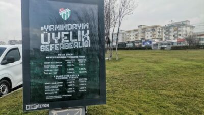 Bursa’da büyük Bursaspor seferberliği